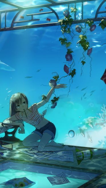 如梦似幻 动漫风景图片高清电脑壁纸下载(1)