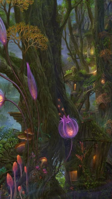 如梦似幻 动漫风景图片高清电脑壁纸下载(1)