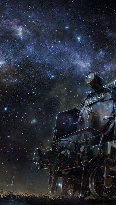 亦真亦假 原宿风动漫星空高清电脑壁纸下载