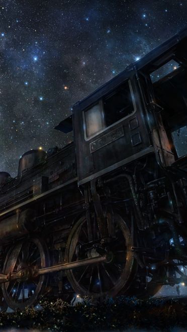 亦真亦假 原宿风动漫星空高清电脑壁纸下载