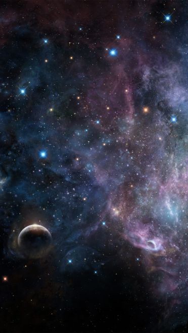 亦真亦假 原宿风动漫星空高清电脑壁纸下载