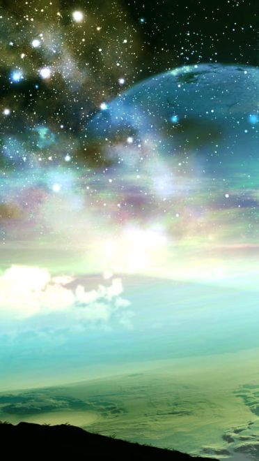 亦真亦假 原宿风动漫星空高清电脑壁纸下载