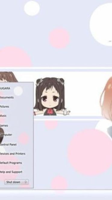 另一头世界 境界的彼方 win7主题