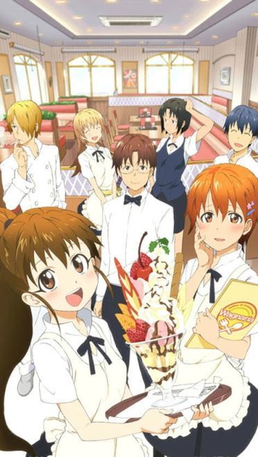 轻松的迷糊餐厅 手机壁纸