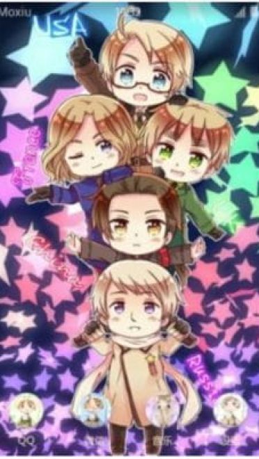 我行我素 黑塔利亚 安卓主题