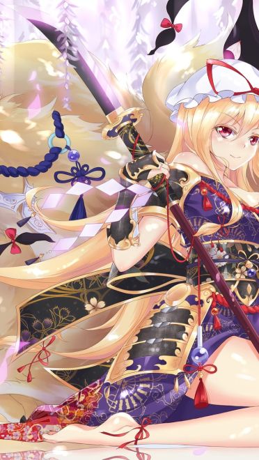 华丽丽的振袖 和服少女电脑壁纸(1)