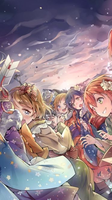 华丽丽的振袖 和服少女电脑壁纸(1)