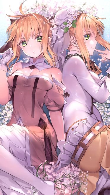 Fate 尼禄手机壁纸 红色魅惑席卷而来