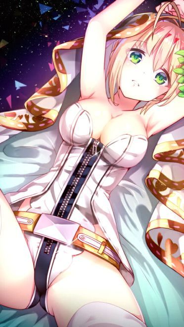 Fate 尼禄手机壁纸 红色魅惑席卷而来