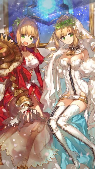 Fate 尼禄手机壁纸 红色魅惑席卷而来