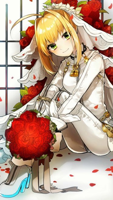 Fate 尼禄手机壁纸 红色魅惑席卷而来