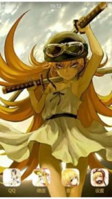 可御姐可萝莉的忍野忍 物语系列 安卓主题