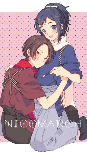 刀剑乱舞 冲田组cp手机壁纸精选