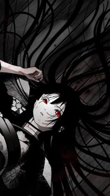 地狱少女阎魔爱 动漫少女电脑壁纸下载