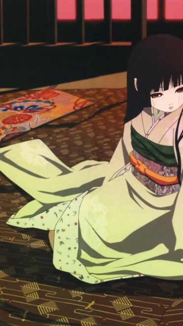 地狱少女阎魔爱 动漫少女电脑壁纸下载