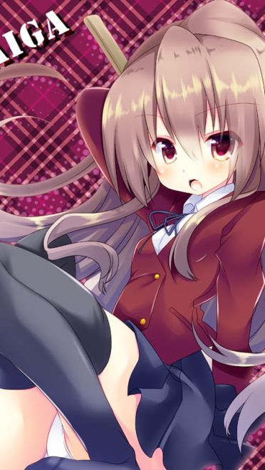 掌上萌虎逢坂大河 龙与虎 安卓主题