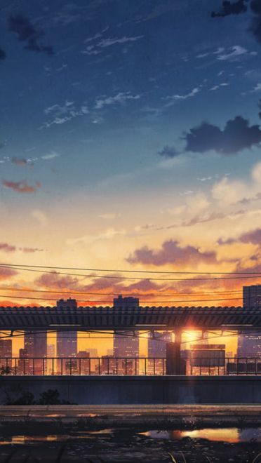 黄昏将至夜幕降临 唯美夜色电脑桌面壁纸