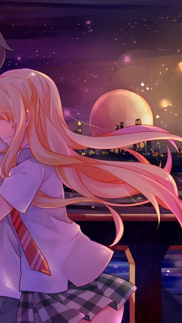 黄昏将至夜幕降临 唯美夜色电脑桌面壁纸