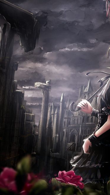 黄昏将至夜幕降临 唯美夜色电脑桌面壁纸