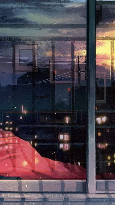 黄昏将至夜幕降临 唯美夜色电脑桌面壁纸