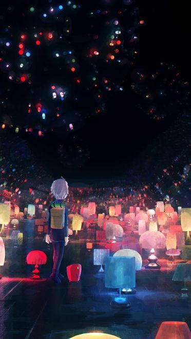 黄昏将至夜幕降临 唯美夜色电脑桌面壁纸