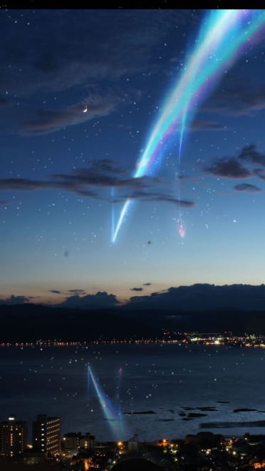 黄昏将至夜幕降临 唯美夜色电脑桌面壁纸