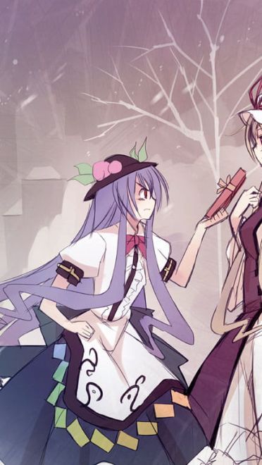 优雅的绽放，墨染樱花 东方壁纸下载(1)