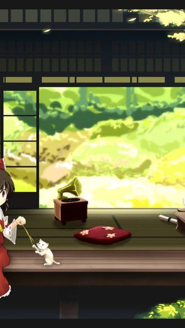 优雅的绽放，墨染樱花 东方壁纸下载(1)