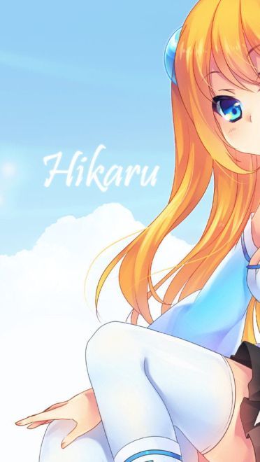 微软娘 Silverlight 蓝泽光  动漫高清电脑壁纸下载