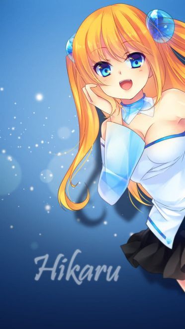 微软娘 Silverlight 蓝泽光  动漫高清电脑壁纸下载