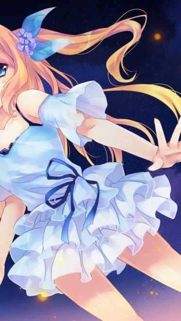 微软娘 Silverlight 蓝泽光  动漫高清电脑壁纸下载