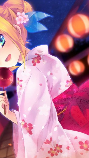 微软娘 Silverlight 蓝泽光  动漫高清电脑壁纸下载