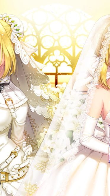 两个女孩子也是可以结婚 百合电脑壁纸下载(1)