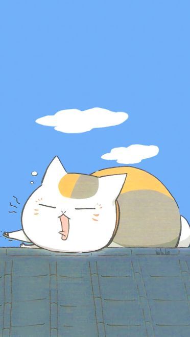 夏目友人帐喵喵猫老师 手机壁纸图集下载