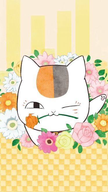 夏目友人帐喵喵猫老师 手机壁纸图集下载