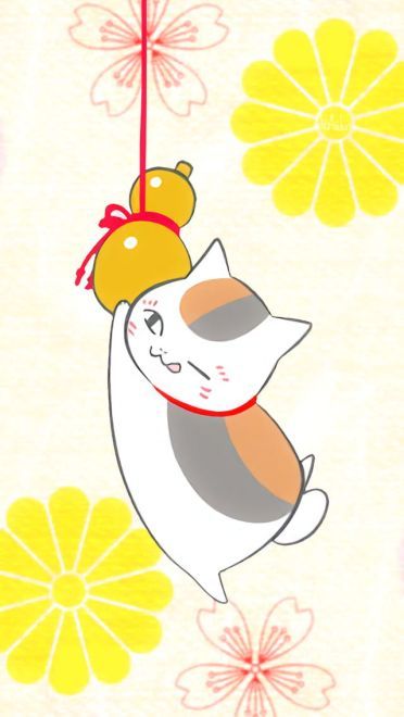 夏目友人帐喵喵猫老师 手机壁纸图集下载