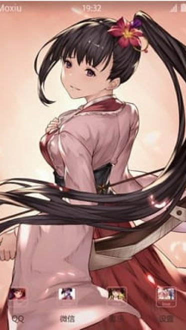 甲铁城的卡巴内瑞 弓手 菖蒲 安卓手机主题下载