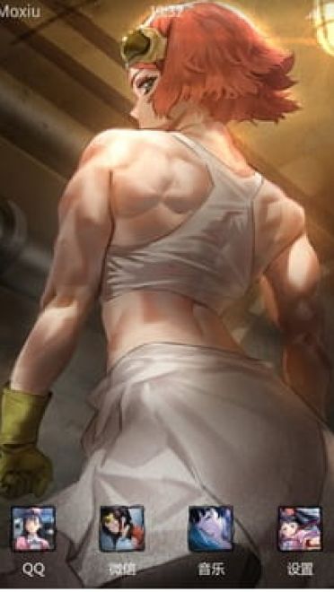 甲铁城的卡巴内瑞 机械师 侑那 安卓手机主题下载