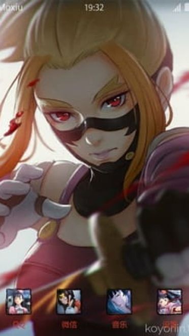 甲铁城的卡巴内瑞 滅火 安卓手机主题