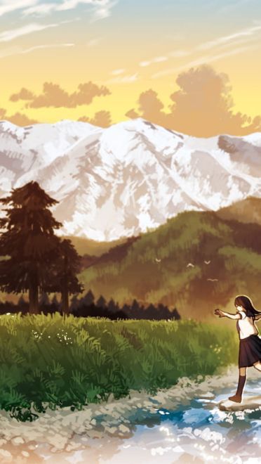 用心感受的美景 全景风景动漫壁纸(1)