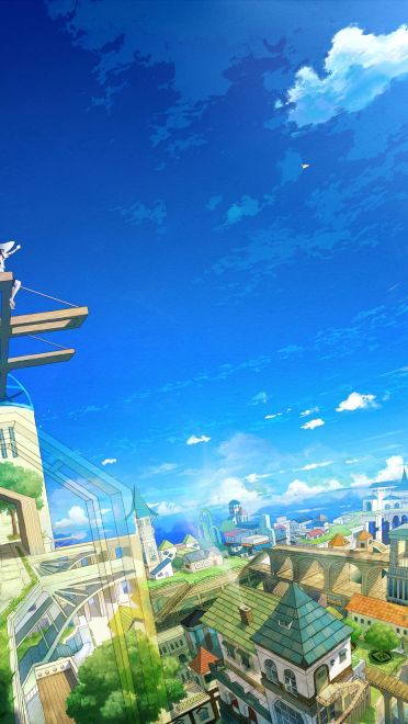 用心感受的美景 全景风景动漫壁纸(1)