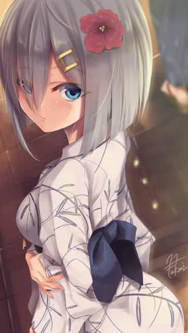 舰队Collection 舰娘滨风 动漫手机壁纸下载