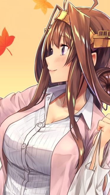 舰队Collection 舰娘金刚 动漫手机壁纸下载