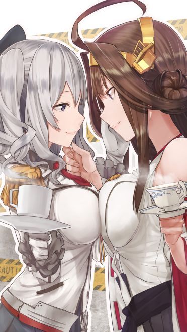 舰队Collection 舰娘金刚 动漫手机壁纸下载