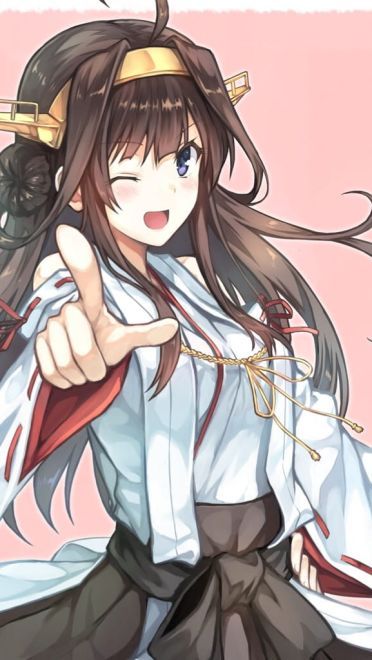 舰队Collection 舰娘金刚 动漫手机壁纸下载