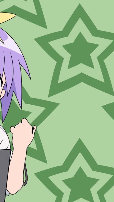 幸运星 星星背景动漫电脑壁纸下载(1)