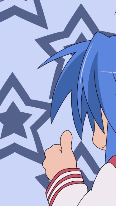 幸运星 星星背景动漫电脑壁纸下载(1)