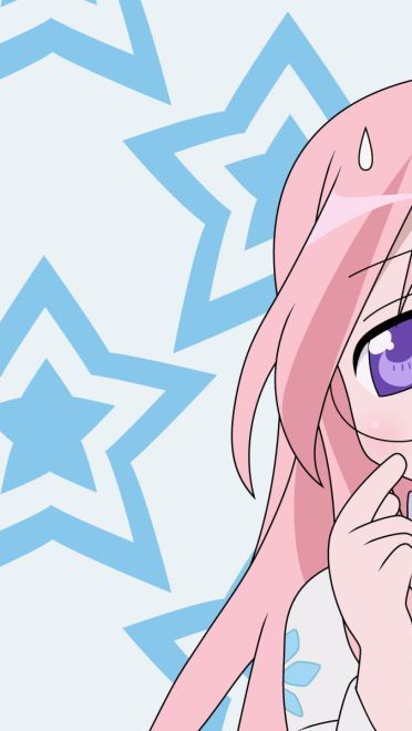 幸运星 星星背景动漫电脑壁纸下载(1)