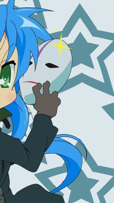 幸运星 星星背景动漫电脑壁纸下载(1)