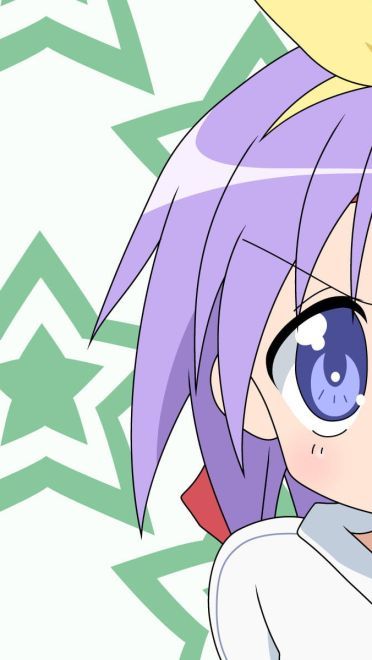 幸运星 星星背景动漫电脑壁纸下载(1)